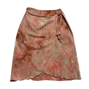 Wet Seal Y2k MIDI Skirt XS Women's Boho Fairy Girly Pink Romantic Layer coquette